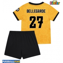 Wolves Jean-Ricner Bellegarde #27 Heimtrikotsatz Kinder 2025-26 Kurzarm (+ Kurze Hosen)